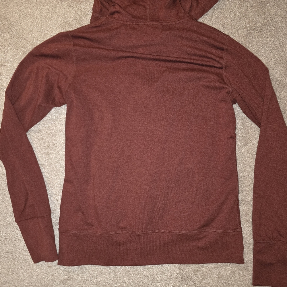 Vuori Halo Performance Hoodie Brick Heather XS - Picture 3 of 3